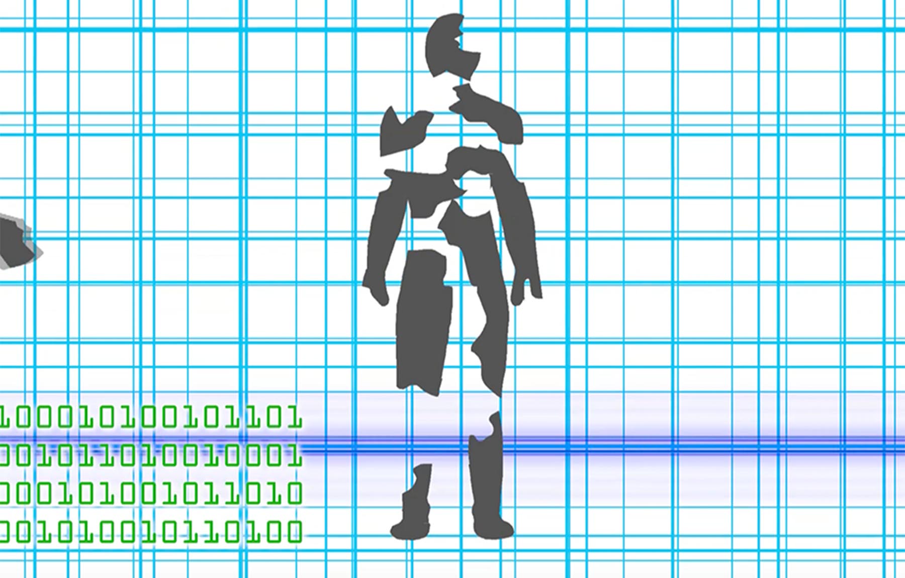 Milieu exhibition, Image Digital Dystopia, Pip Brett, 2018