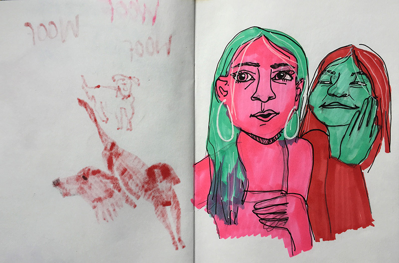Molly Reath, Sketchbook