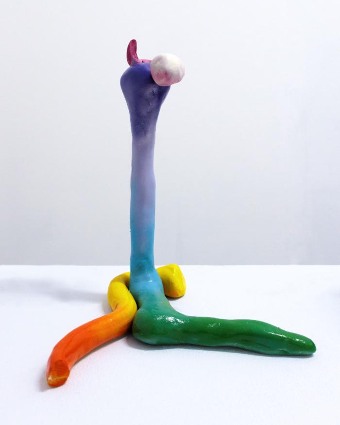 Art by Annie Crawford comprises shapes and bright colours to represent pre-speech Art by Annie Crawford comprises shapes and bright colours to represent pre-speech