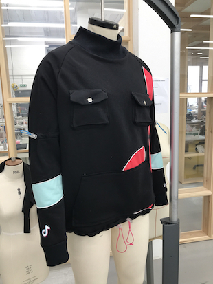 A garment designed and made for TikTok by Donnel Chavunduka A garment designed and made for TikTok by Donnel Chavunduka