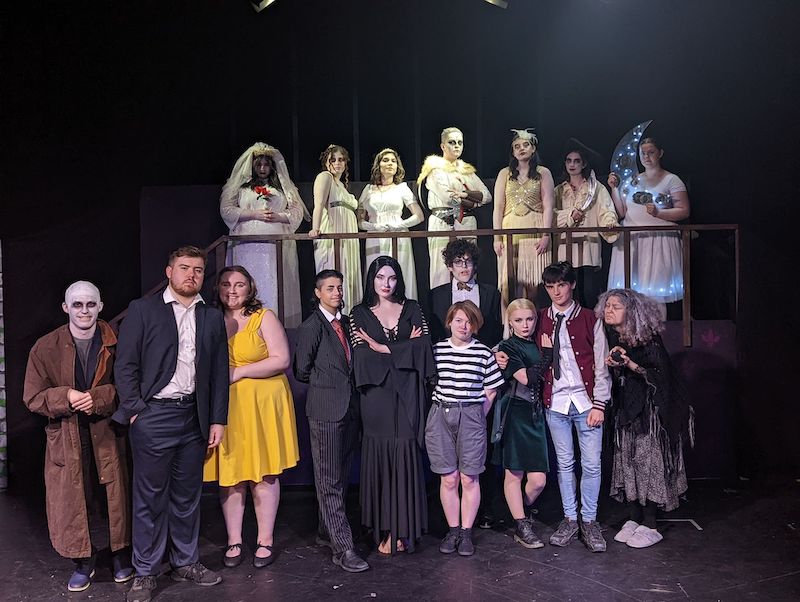 Members of Farnham Musical Theatre Society for their performance of The Addams Family Members of Farnham Musical Theatre Society for their performance of The Addams Family