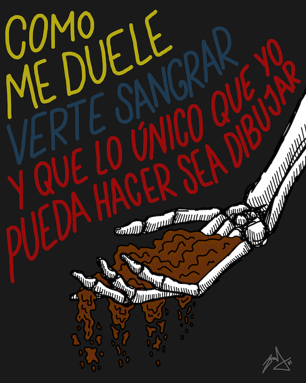 At Conflict with Conflict (c) Laura Espinosa Loaiza