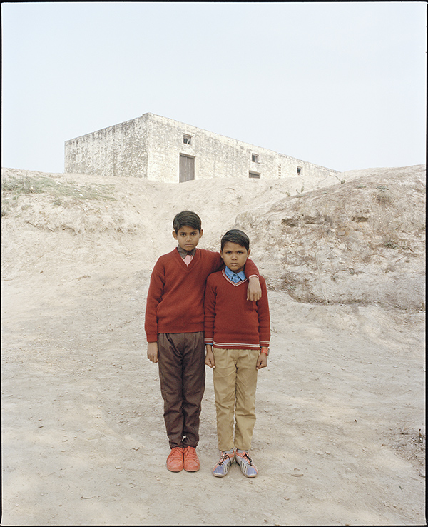 'Friends in Red Sweaters', taken from the 'The Education I Never Had' series by Vikram Kushwah 'Friends in Red Sweaters', taken from the 'The Education I Never Had' series by Vikram Kushwah