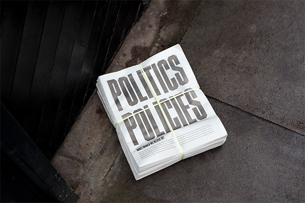 Politica vs Policies © Rory Stiff and Casey Highfield Politica vs Policies © Rory Stiff and Casey Highfield