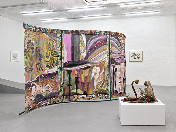 Emma Talbot, Installation view from Emma/Ursula 2020 Petra Rinck Galerie, Düsseldorf Photo ©Achim Kukulies Emma Talbot, Installation view from Emma/Ursula 2020 Petra Rinck Galerie, Düsseldorf Photo ©Achim Kukulies