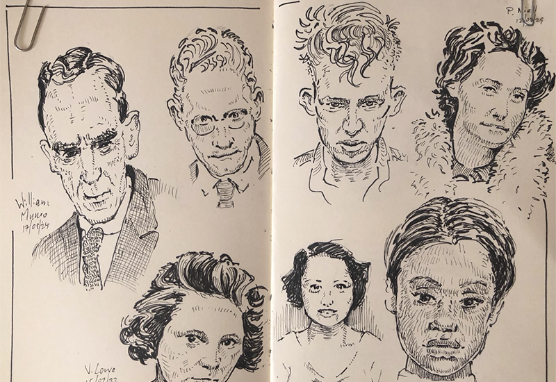 Nathaniel Fowles' sketchbook Nathaniel Fowles' sketchbook