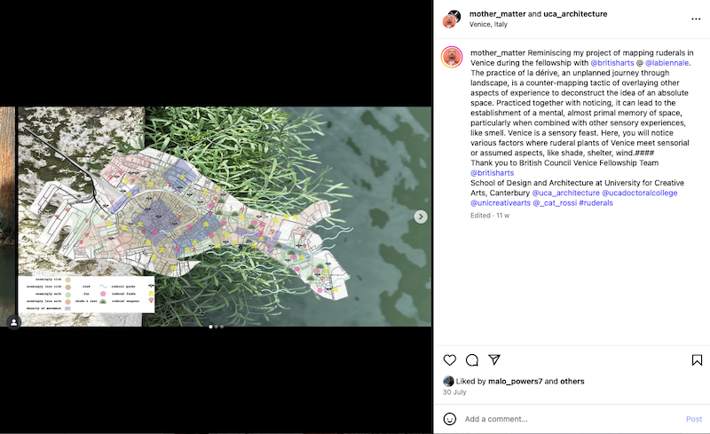 Pati Starzykowski - Venice Fellowship Programme 2025 Pati Starzykowski - Venice Fellowship Programme 2025